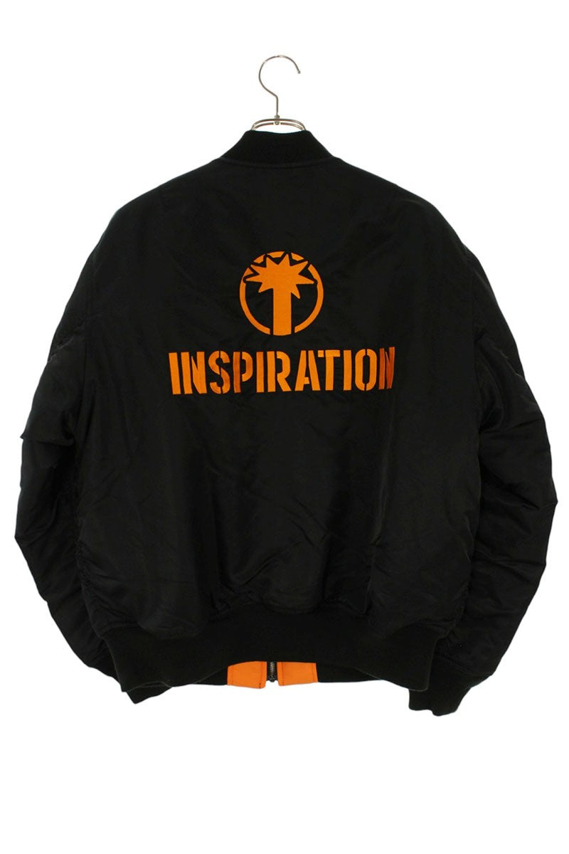 INSPIRATION Reversible MA-1 Blouson Back Logo Multi Size M