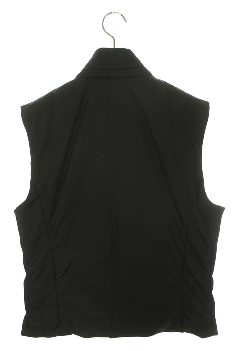 MooRER Padded Nylon Zip Vest Black Size L