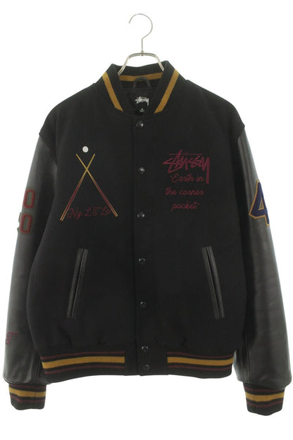 STUSSY Anniversary Varsity Blouson Black Size M