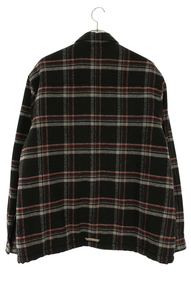 Chrome Hearts WORK DOG Plaid Boa Lined Jacket Multi Size XL