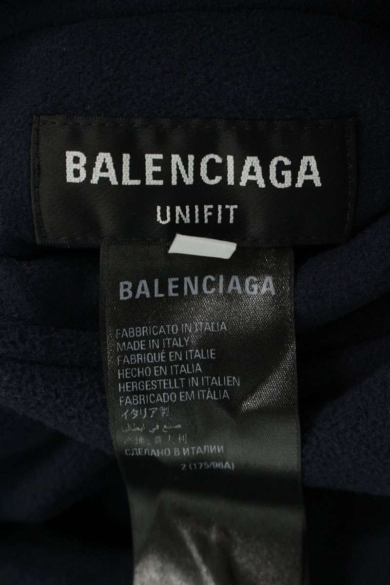 BALENCIAGA 22AW Reversible Fleece Padded Jacket Multi Size S