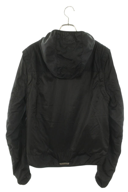 Chrome Hearts Hooded Cross Patch Padded Jacket Size M