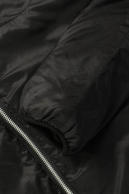 Chrome Hearts Hooded Cross Patch Padded Jacket Size M