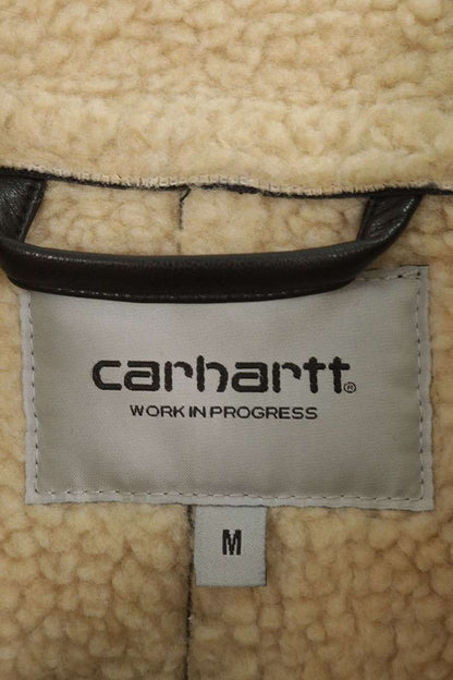 Carhartt 26SS Faux Leather Sherpa Jacket Black Size M