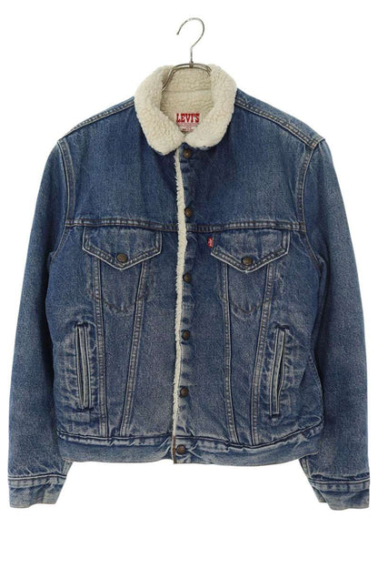 LEVI'S Denim Sherpa Lined Blouson Blue Size 38R