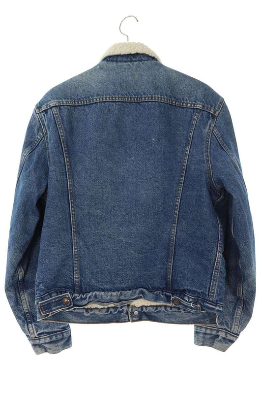 LEVI'S Denim Sherpa Lined Blouson Blue Size 38R
