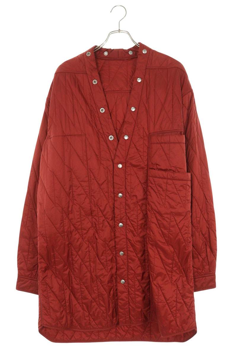Rick Owens Quilted Liner Blouson Red Size M