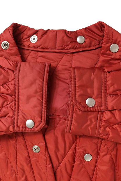 Rick Owens Quilted Liner Blouson Red Size M