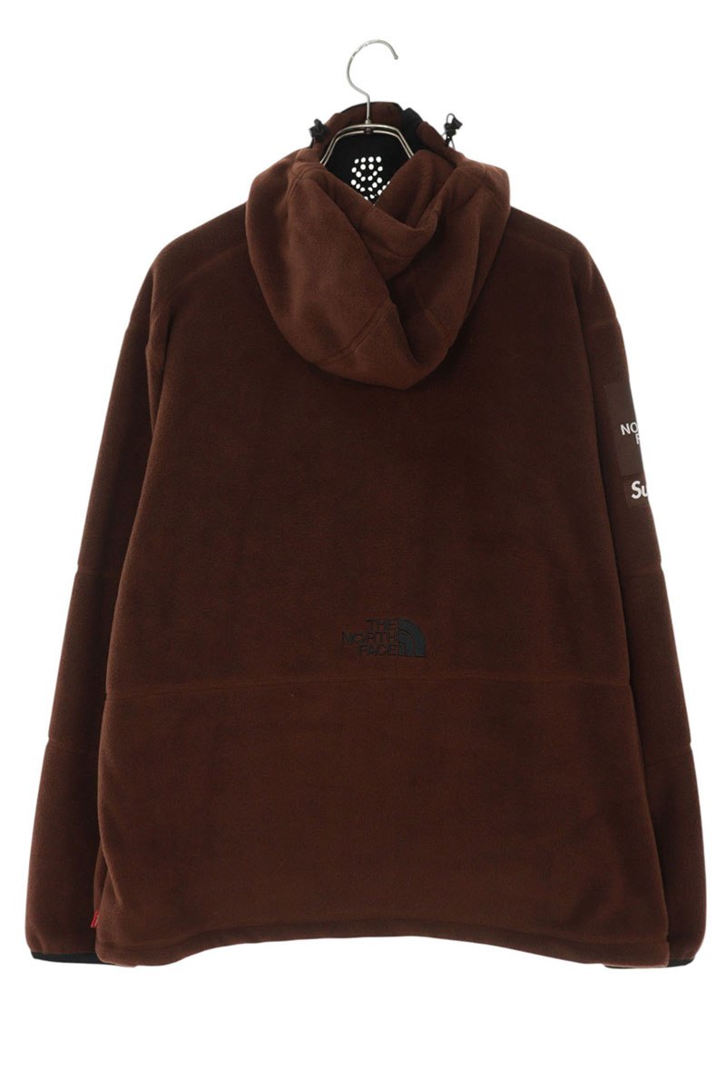 SUPREME x TNF 22AW Steep Tech Fleece Pullover Brown Size L