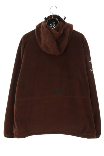 SUPREME x TNF 22AW Steep Tech Fleece Pullover Brown Size L