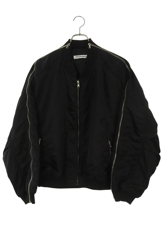 FFF POSTAL SERVICE Nylon Zip Up Blouson Black Size M