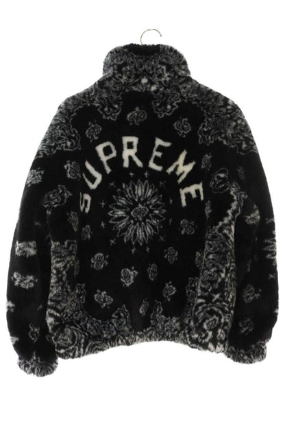 SUPREME Bandana Faux Fur Bomber Jacket Multi Size S