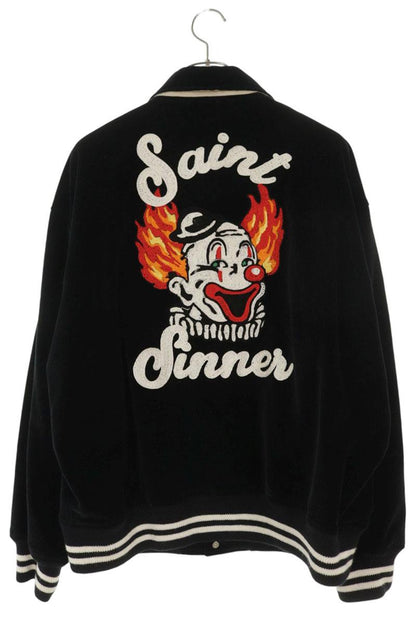 SAINT MICHAEL 21AW Corduroy Clown Embroidery Jacket Size L