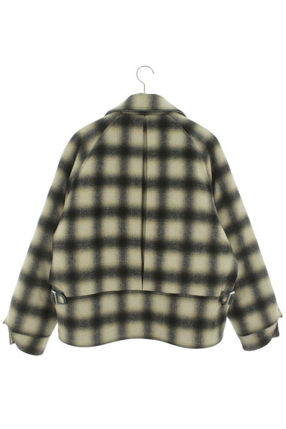 ATTRCTR Plaid 3-Way Jacket Blouson Off-White/Black Size S