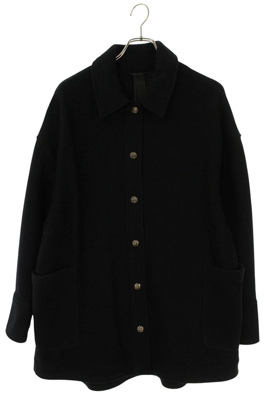 Chrome Hearts Cross Ball Button Wool Blouson Black Size M