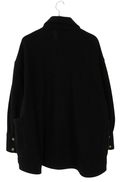 Chrome Hearts Cross Ball Button Wool Blouson Black Size M