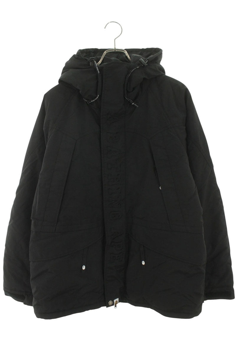 A BATHING APE Snowboard Nylon Blouson Black Size L