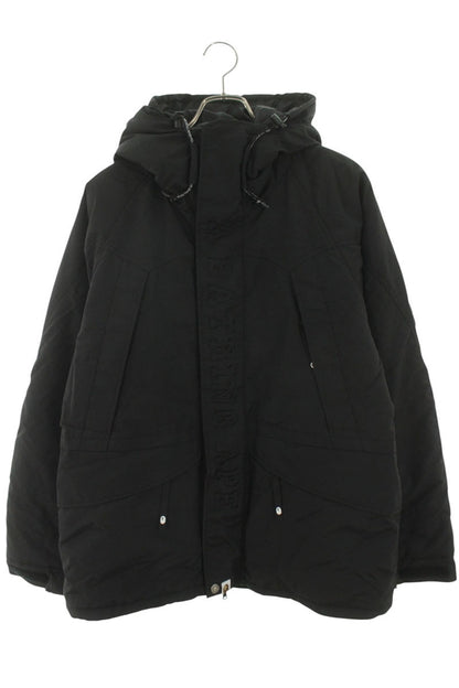 A BATHING APE Snowboard Nylon Blouson Black Size L