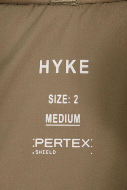 HYKE Edition Exclusive Pertex Puff Jacket Beige Size M