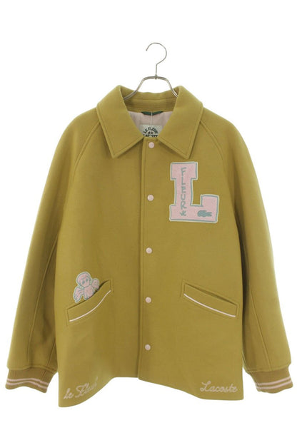 Lacoste Logo Patch Varsity Jacket Multi Size XL