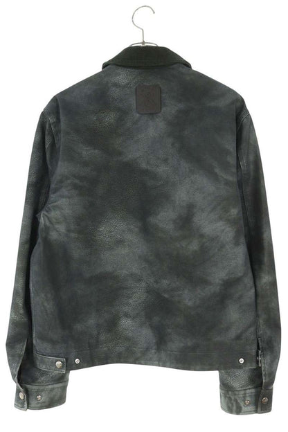 KITH Corduroy Collar Zip-Up Jacket Green Size XS