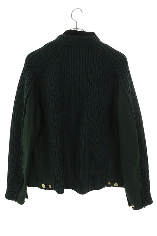 Sacai x Carhartt Docking Knit Blouson Dark Green Size S