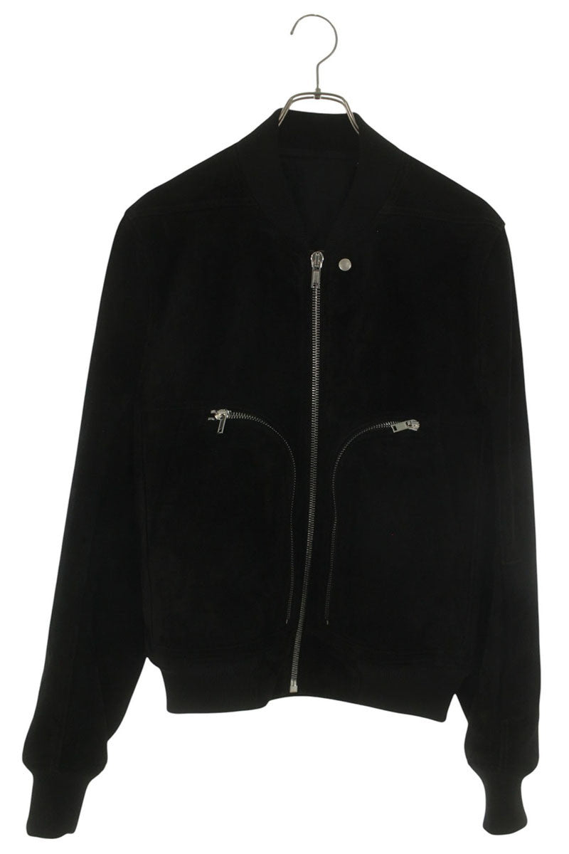 Rick Owens Bauhaus Suede Blouson Black Size M