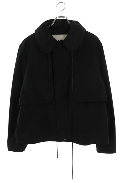 JILSANDER 19AW Military Hooded Nylon Blouson Black Size M