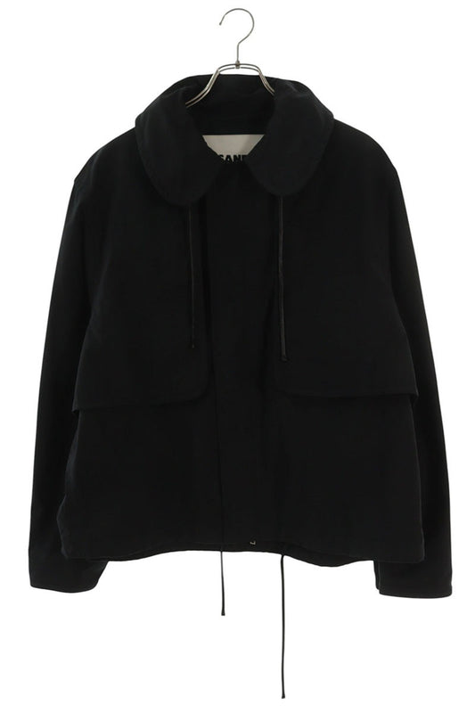 JILSANDER 19AW Military Hooded Nylon Blouson Black Size M