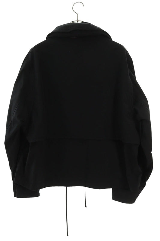 JILSANDER 19AW Military Hooded Nylon Blouson Black Size M