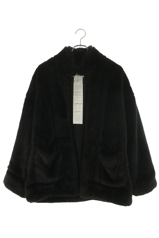 doublet 19AW Black Hand Painted Fur Blouson Size S