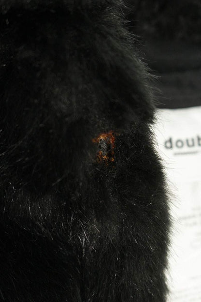 doublet 19AW Black Hand Painted Fur Blouson Size S