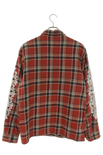 Chrome Hearts WORKN JNKYD PLD Floral Padded Shirt Size M
