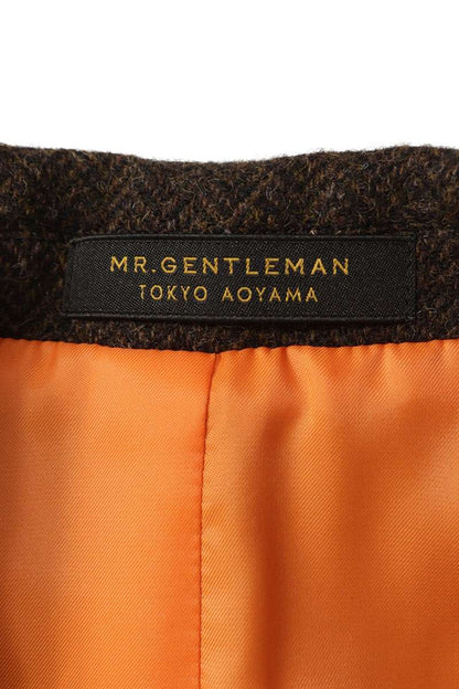 MR.GENTLEMAN Multi Mixed Fabric MA-1 Jacket Size M