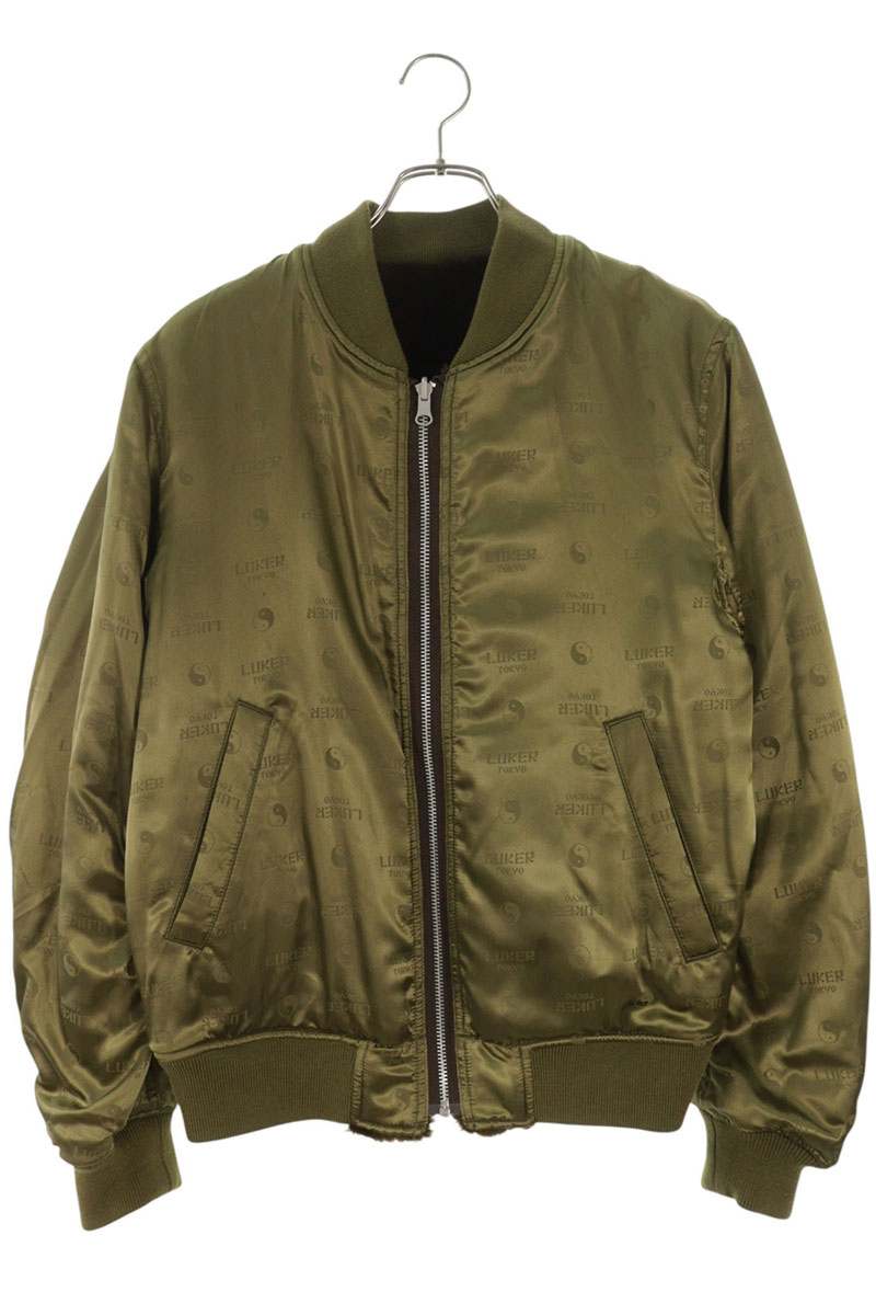 LUKER by neighborhood Reversible Fur Blouson Multi Size M