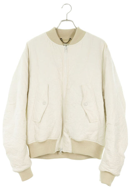 DRIES VAN NOTEN Back Zip Nylon Bomber Jacket Size M