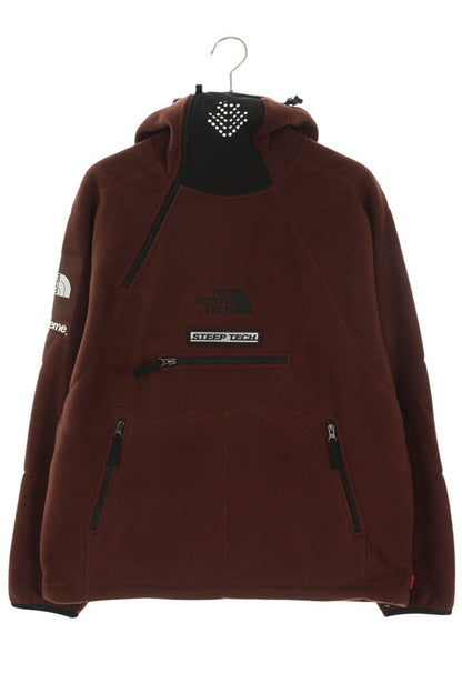 SUPREME 22AW TNF Steep Tech Fleece Pullover Brown Size M