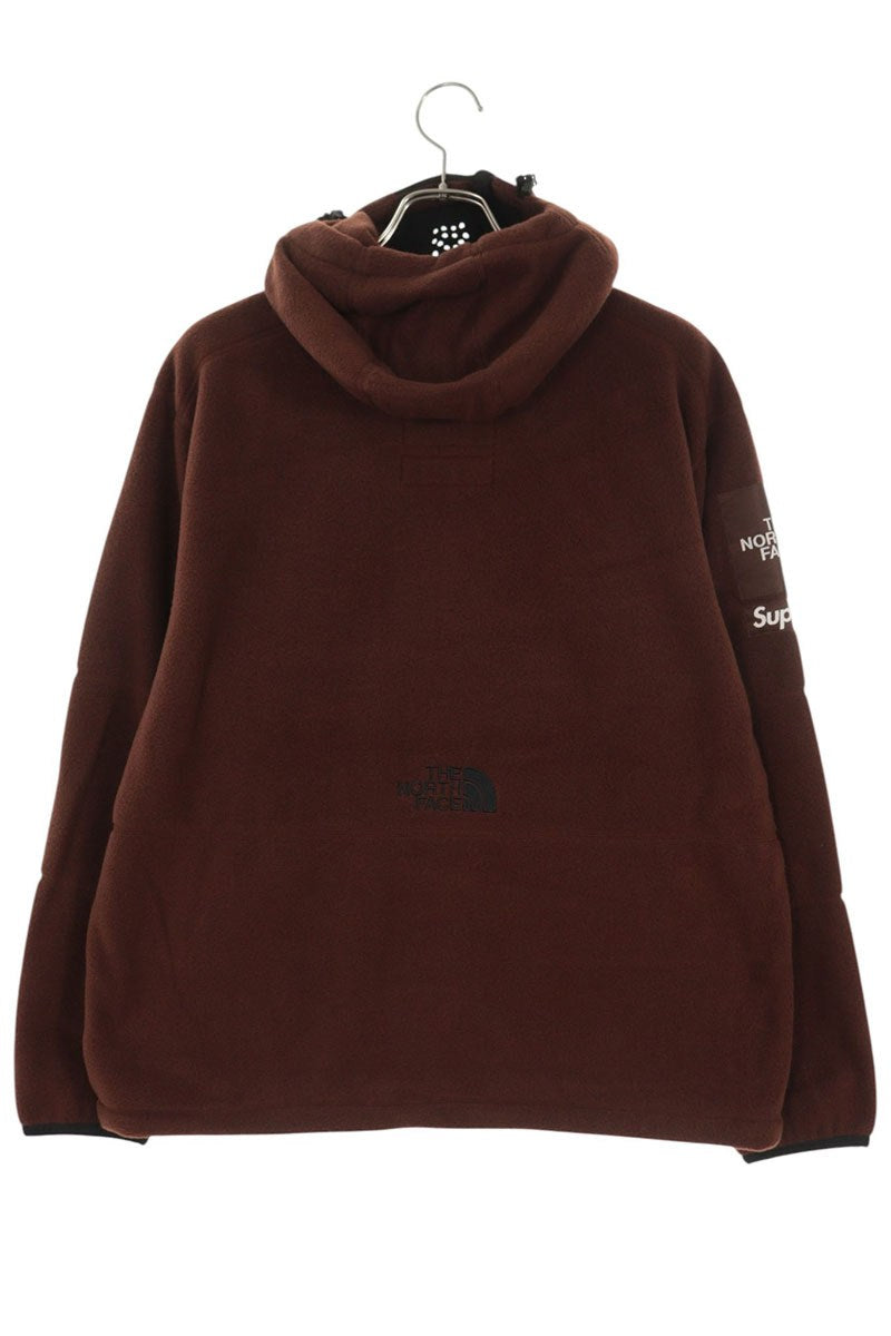 SUPREME 22AW TNF Steep Tech Fleece Pullover Brown Size M