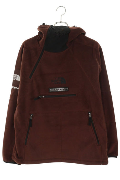 SUPREME 22AW TNF Steep Tech Fleece Pullover Brown Size L