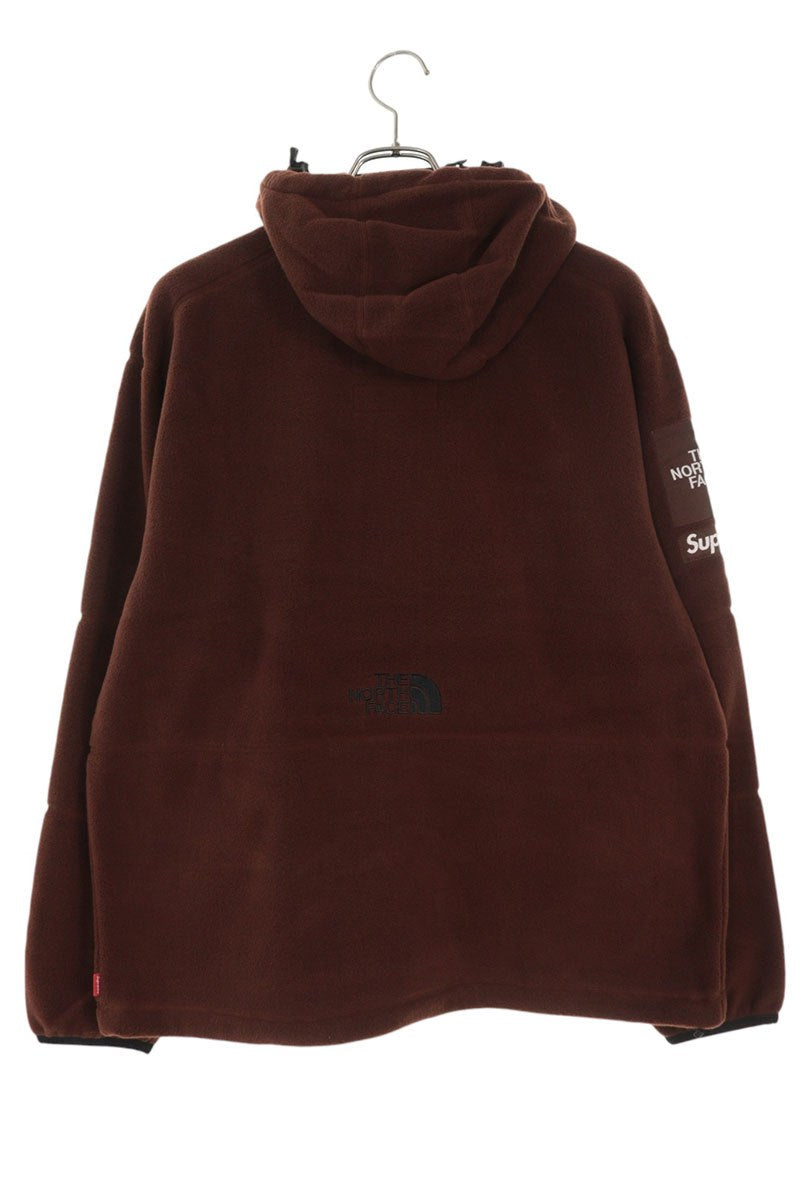 SUPREME 22AW TNF Steep Tech Fleece Pullover Brown Size M