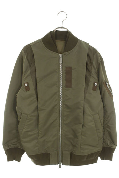 Sacai 25AW Nylon Twill MA-1 Bomber Jacket Size 2