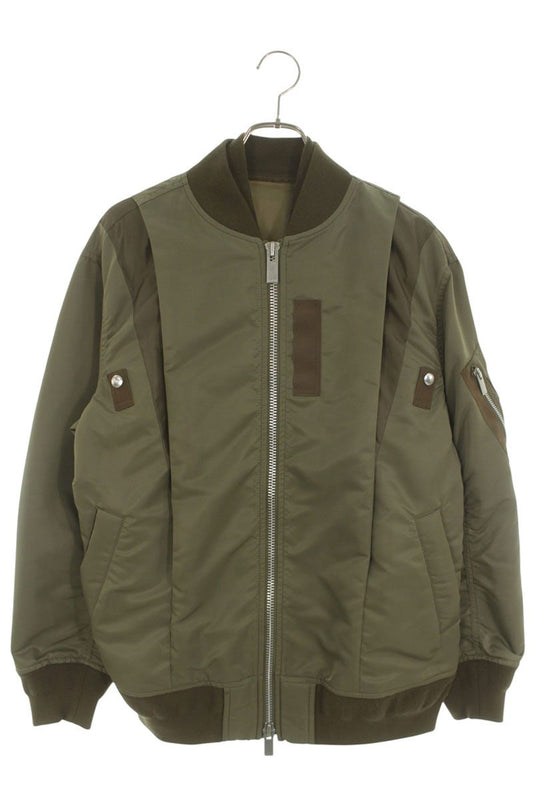 Sacai 25AW Nylon Twill MA-1 Bomber Jacket Size 2