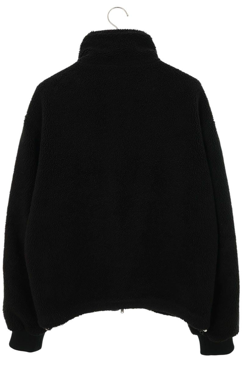 AMIRI Bone Fleece Blouson Black White Size S