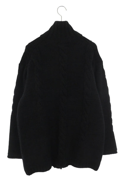 YOHJI YAMAMOTO POUR HOMME Stand Collar Zip Knit Size 3