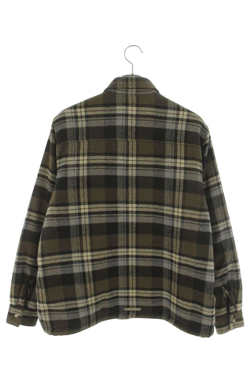 Chrome Hearts WORK DOG Cross Ball Check Shirt Multi Size M