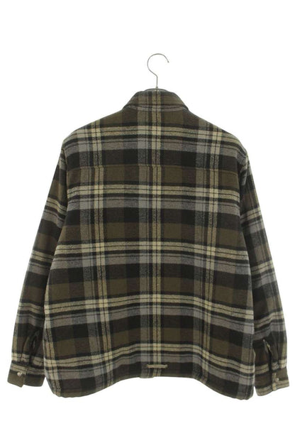 Chrome Hearts WORK DOG Cross Ball Check Shirt Multi Size M