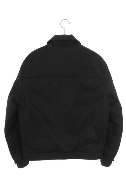 PRADA RE-NYLON Triangle Logo Padded Blouson Black Size S