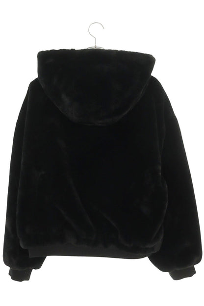 GUESS Hooded Reversible Faux Fur Blouson Black Size L