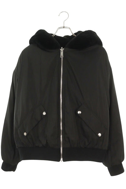 GUESS Hooded Reversible Faux Fur Blouson Black Size L