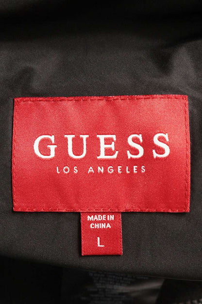 GUESS Hooded Reversible Faux Fur Blouson Black Size L